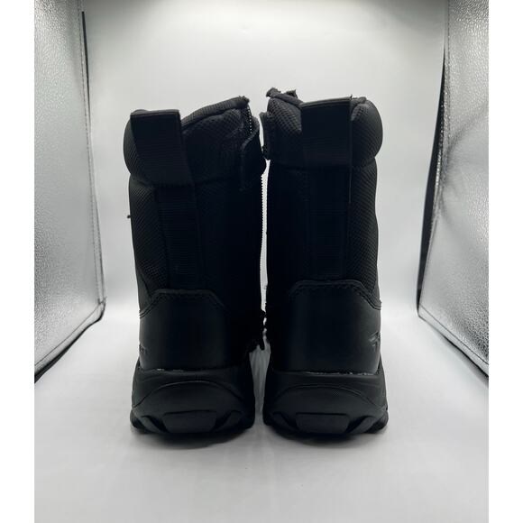 Bates Fuse Boots Black Leather Tactical Military Combat Side Zip Size 9.5 main image 6